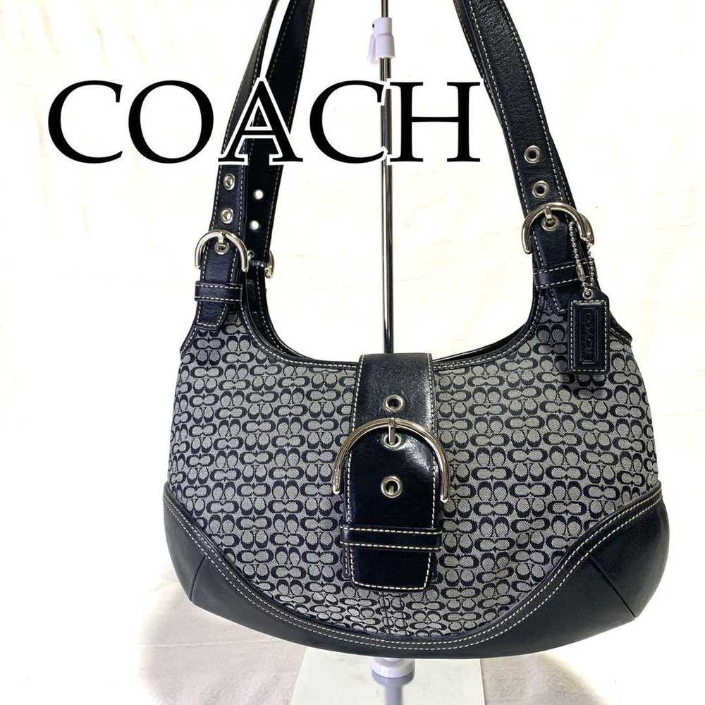 【Excellent Condition】COACH Soho Shoulder Bag Mini… - image 1