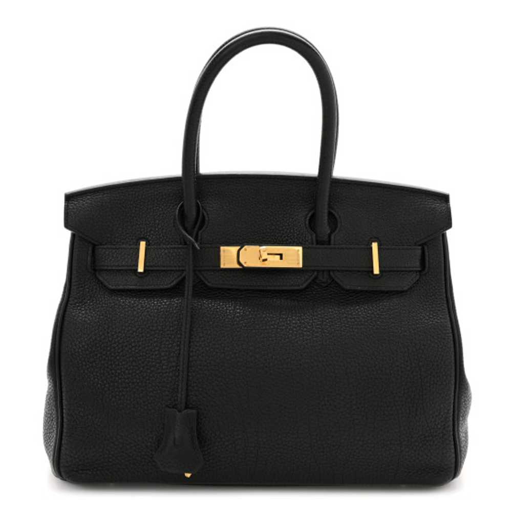 HERMES Togo Birkin 30 Black - image 1