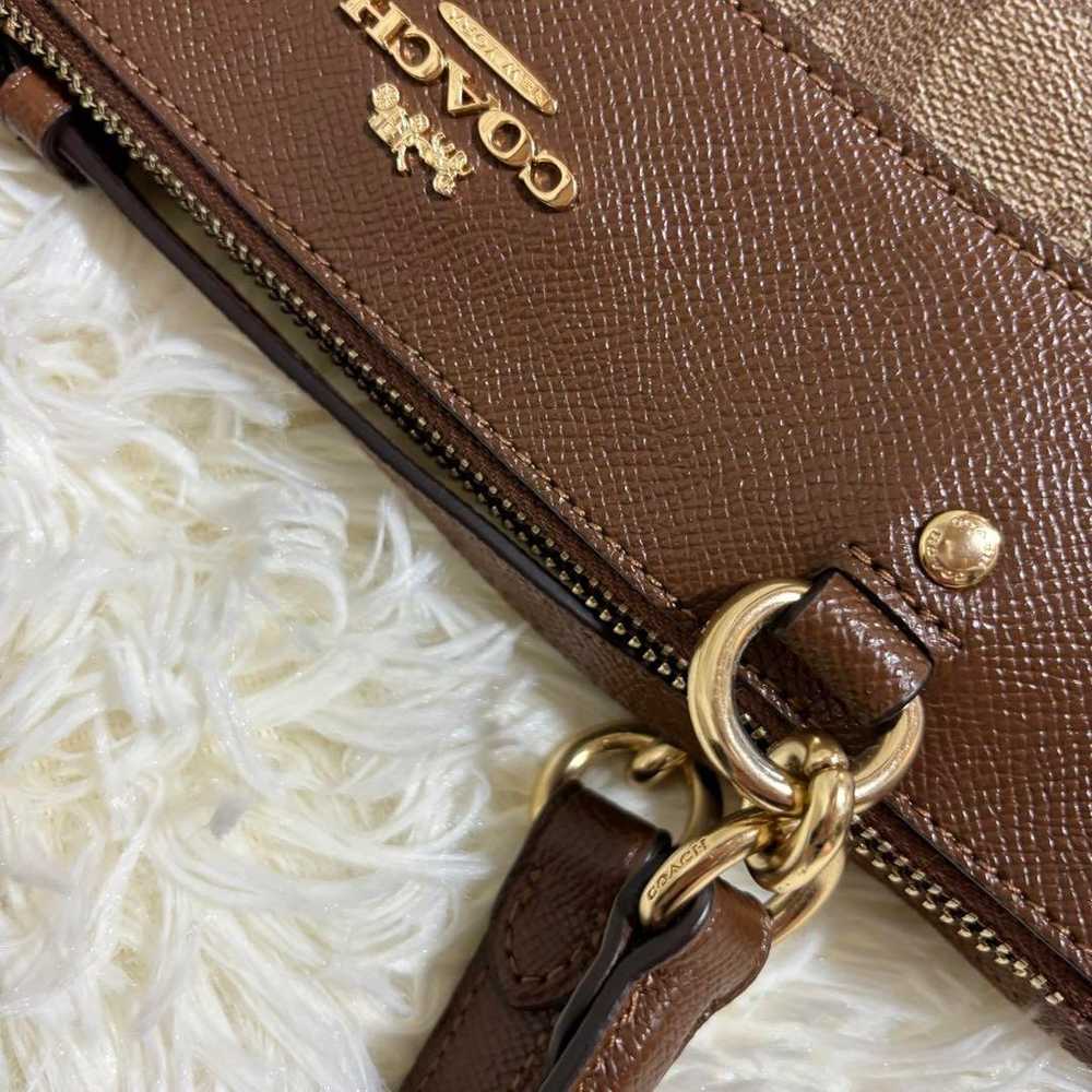 【Excellent condition】 COACH Signature 2way handba… - image 7