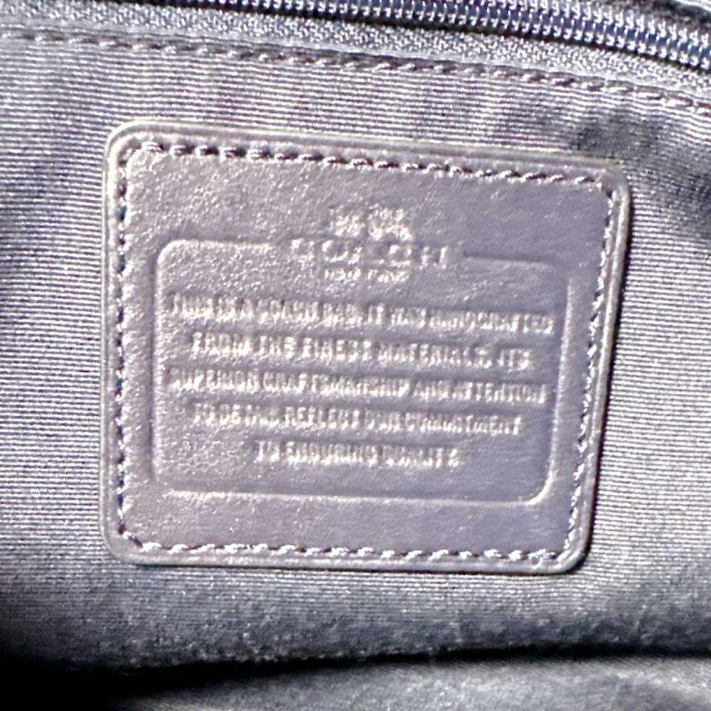 Coach Morgan Shoulder Bag Patchwork Leather Dark … - image 11