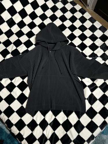 Homme Plisse Issey Miyake $550 HOODIE PULLOVER OV… - image 1