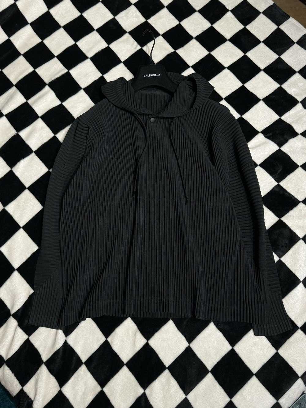 Homme Plisse Issey Miyake $550 HOODIE PULLOVER OV… - image 3