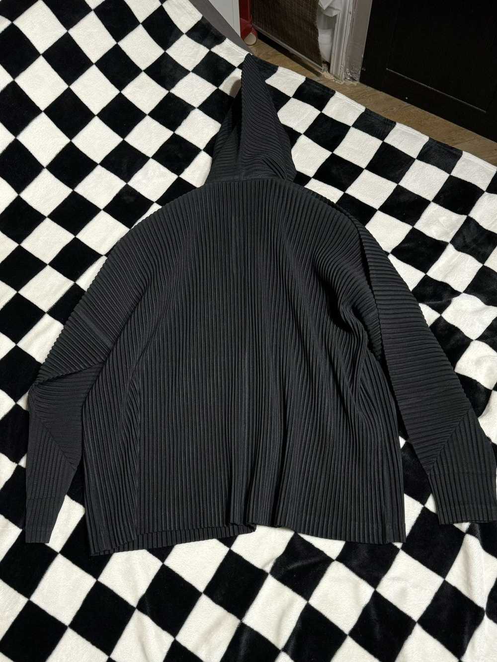 Homme Plisse Issey Miyake $550 HOODIE PULLOVER OV… - image 5