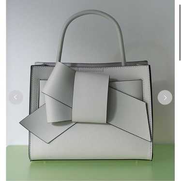 FRAY I.D Bicolor Ribbon Middle Bag - image 1