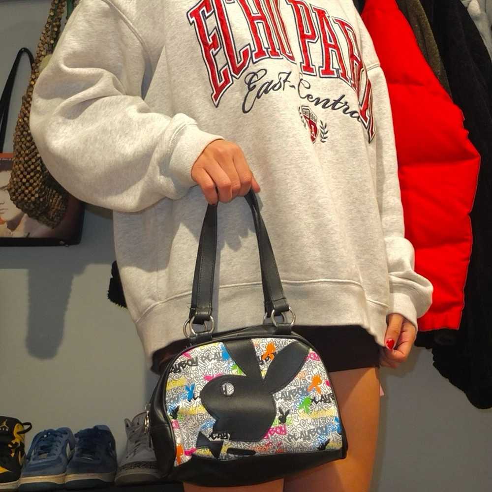 Y2K Playboy Graffiti Mini Purse ✮ - image 6