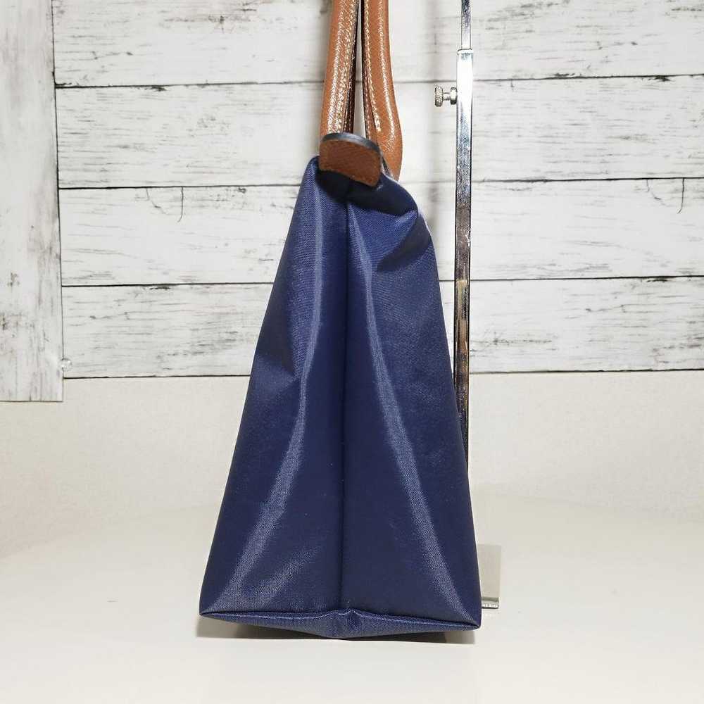 Unused Longchamp Le Pliage Navy Tote Bag - image 4