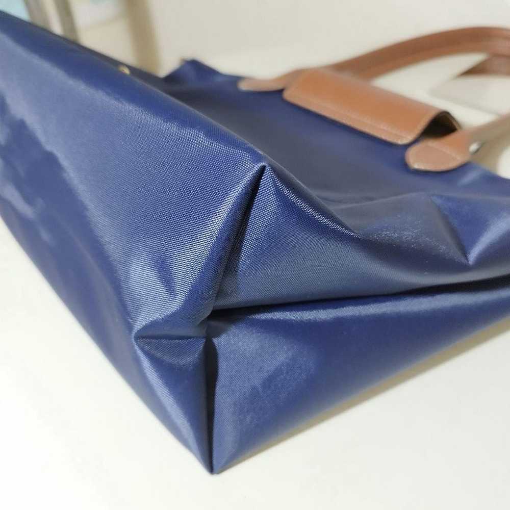 Unused Longchamp Le Pliage Navy Tote Bag - image 9