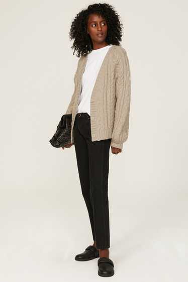 NAADAM Chunky Cable Cardigan