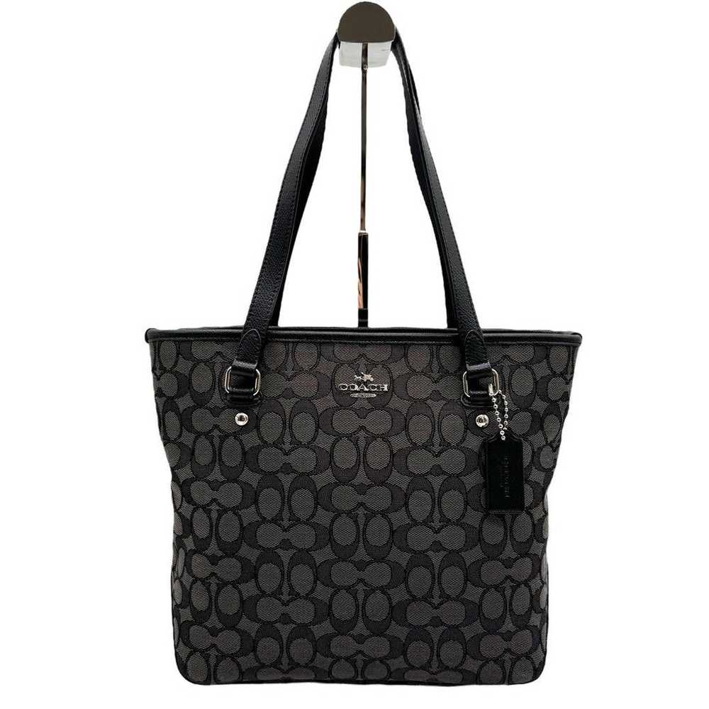 Brand New Coach Tote Bag, Signature Canvas with L… - image 3