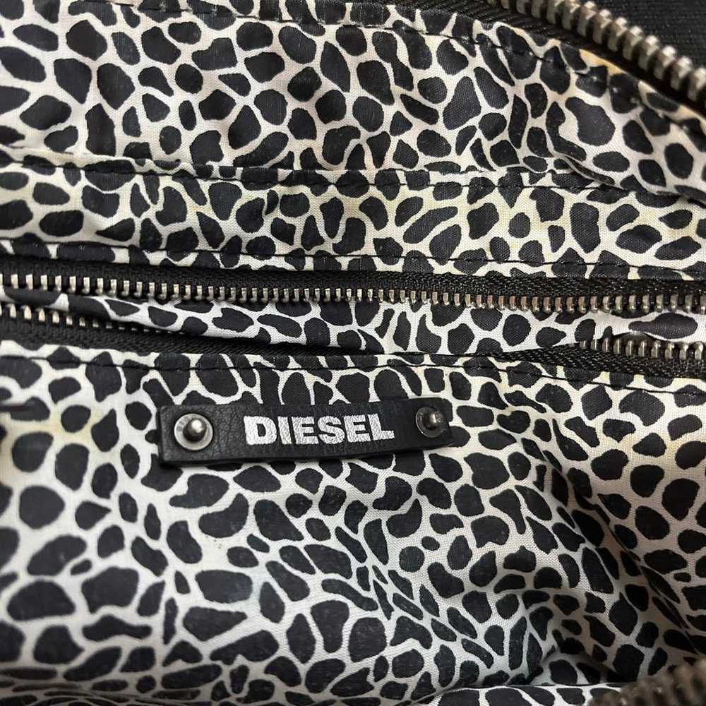 DIESEL Black Canvas Shoulder Bag - image 3