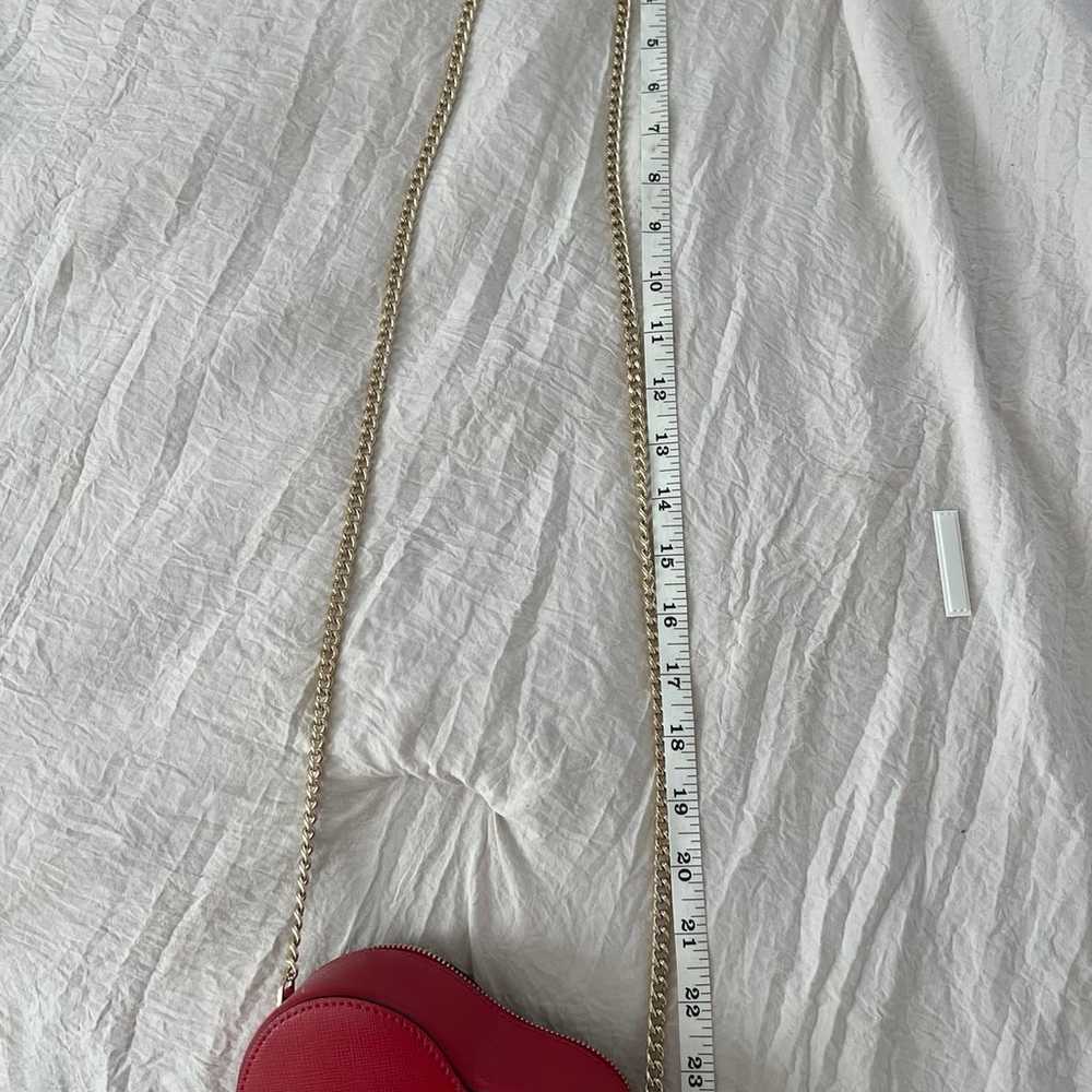 Red Kate Spade heart crossbody bag - image 5