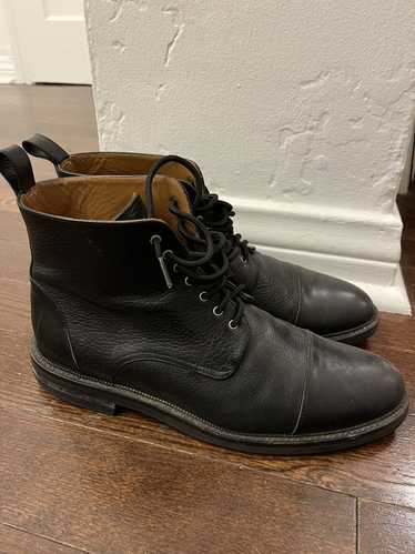 Taft Clothing Taft Rome Boot Black Pebbled Leather