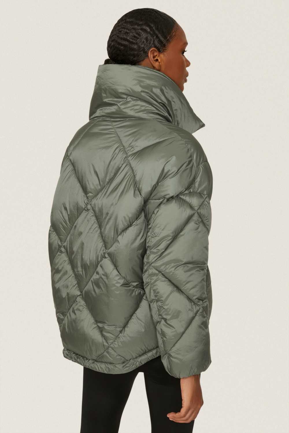 OOF Quilted Puffer Coat - image 3