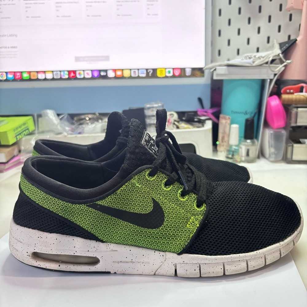 Nike NIKE SB Stefan Janoski Max Black Volt Sneake… - image 4