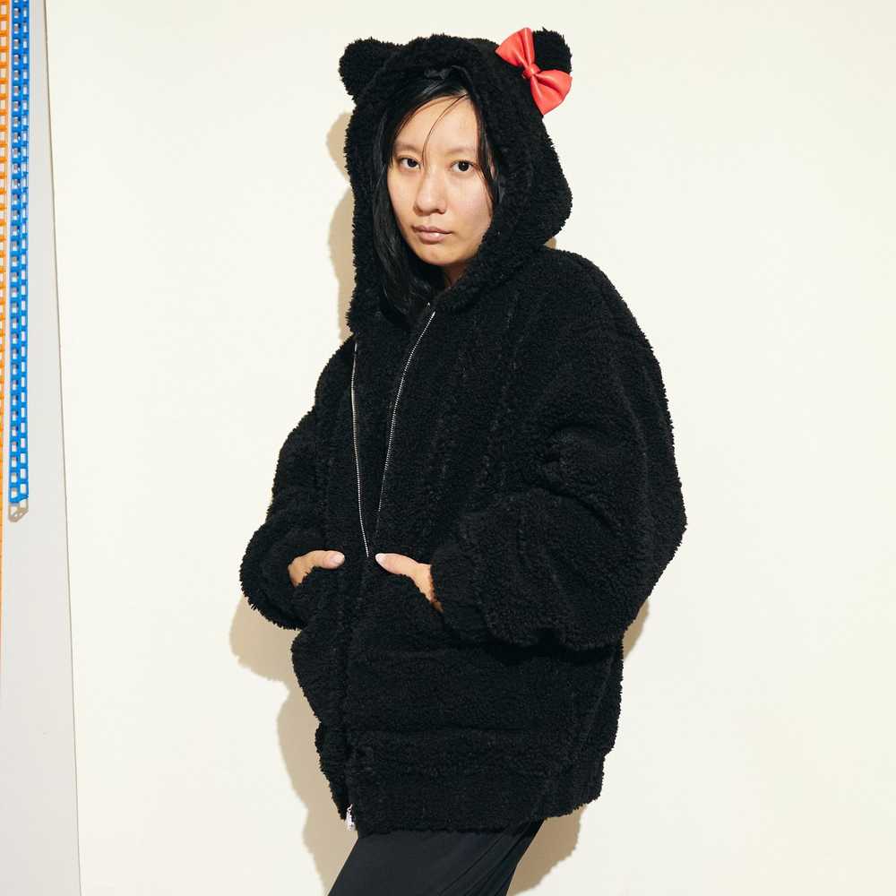 Dolls Kill Dolls Kill x Hello Kitty Black Fuzzy H… - image 2