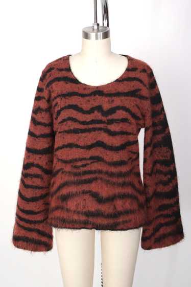 Maison Margiela Archival Mohair Tiger Sweater