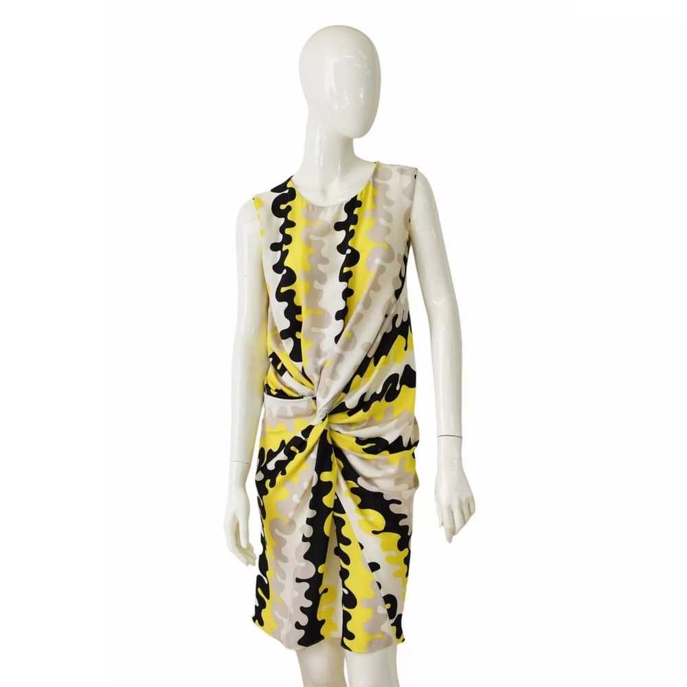 DVF Diane Von Furstenberg Alastrina Silk Multicol… - image 1