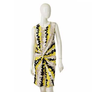 DVF Diane Von Furstenberg Alastrina Silk Multicol… - image 1