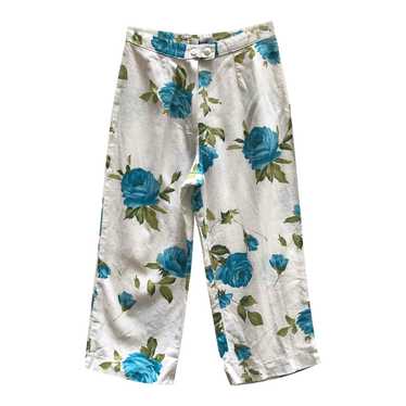 Pantalon à fleurs - image 1