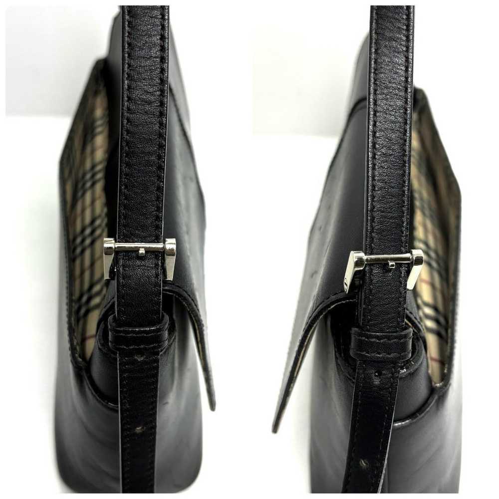 Burberry handbag Nova Check black - image 5