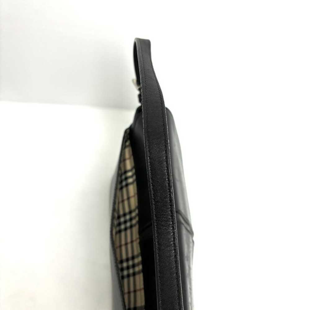 Burberry handbag Nova Check black - image 7