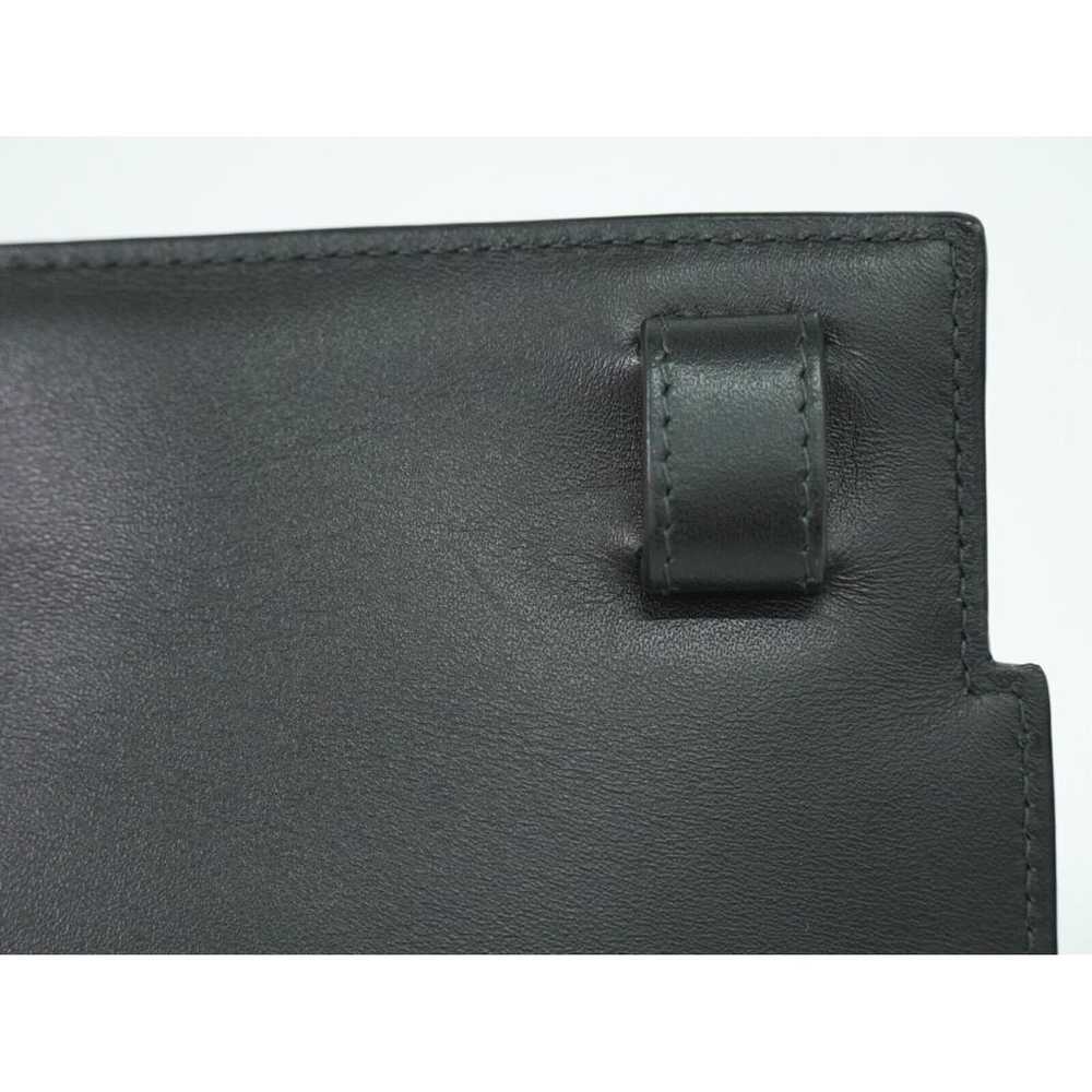 Loewe T Pouch leather clutch bag - image 10