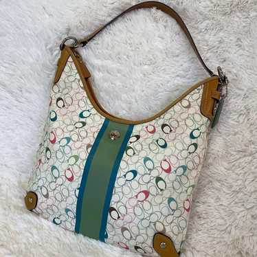 Coach Multicolor Chelsea Signature One-Shoulder