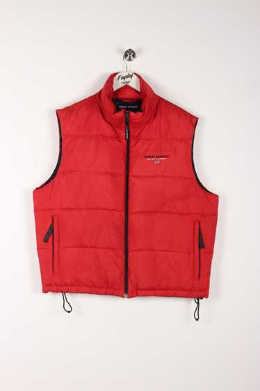 90's Polo Sport Puffer Gilet Large