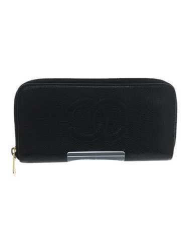 [Used in Japan Wallet] Used Chanel Long Wallet/Lea