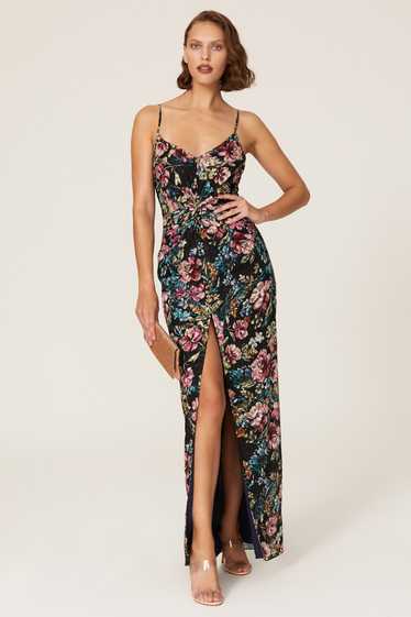 Amanda Uprichard Ellie Floral Gown - image 1