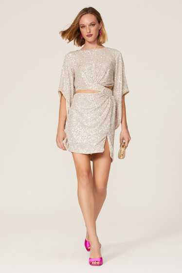 Bardot Alessandra Cutout Sequin Dress