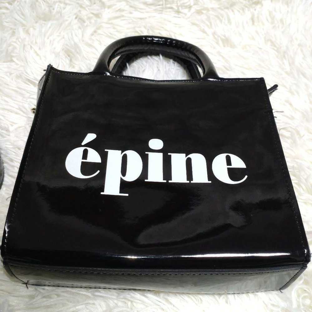 Épinu Épine logo enamel 2way bag shoulder bag. - image 3