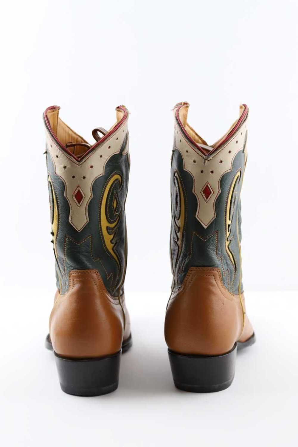 Circular Clothing Bottes de cow-boy en cuir Old G… - image 2