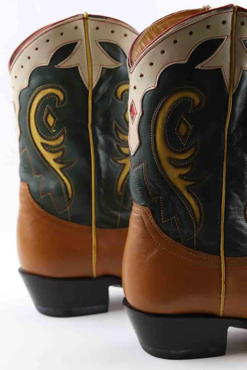 Circular Clothing Bottes de cow-boy en cuir Old G… - image 4