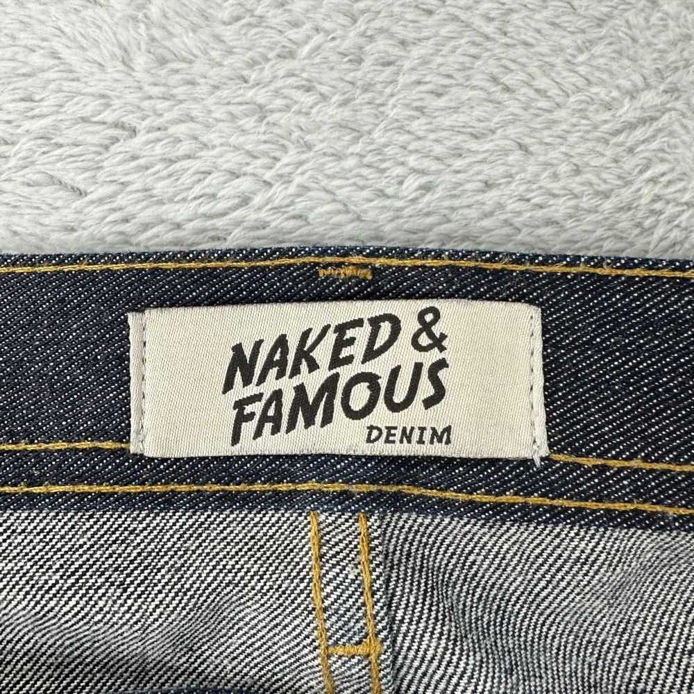 Naked & Famous Naked & Famous Denim Dark Wash Jea… - image 8