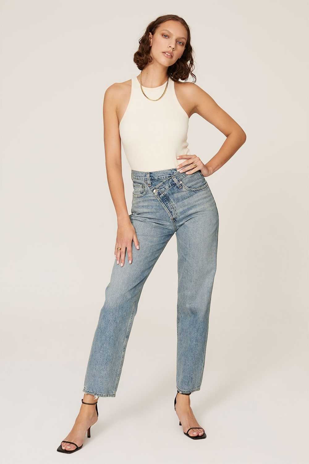 AGOLDE Criss Cross Jeans - image 1