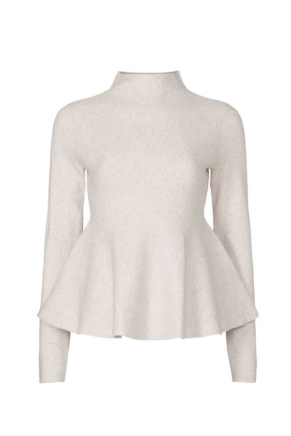 Club Monaco Oat Milano Peplum Sweater - image 5