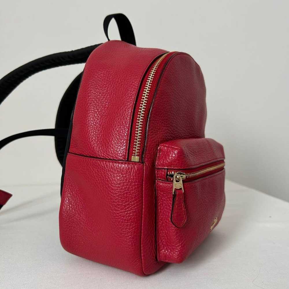 Excellent Condition COACH Backpack Mini Leather R… - image 5