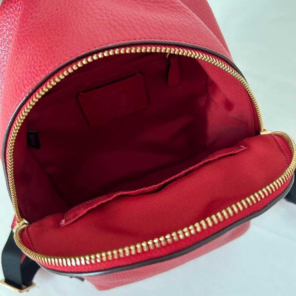 Excellent Condition COACH Backpack Mini Leather R… - image 7