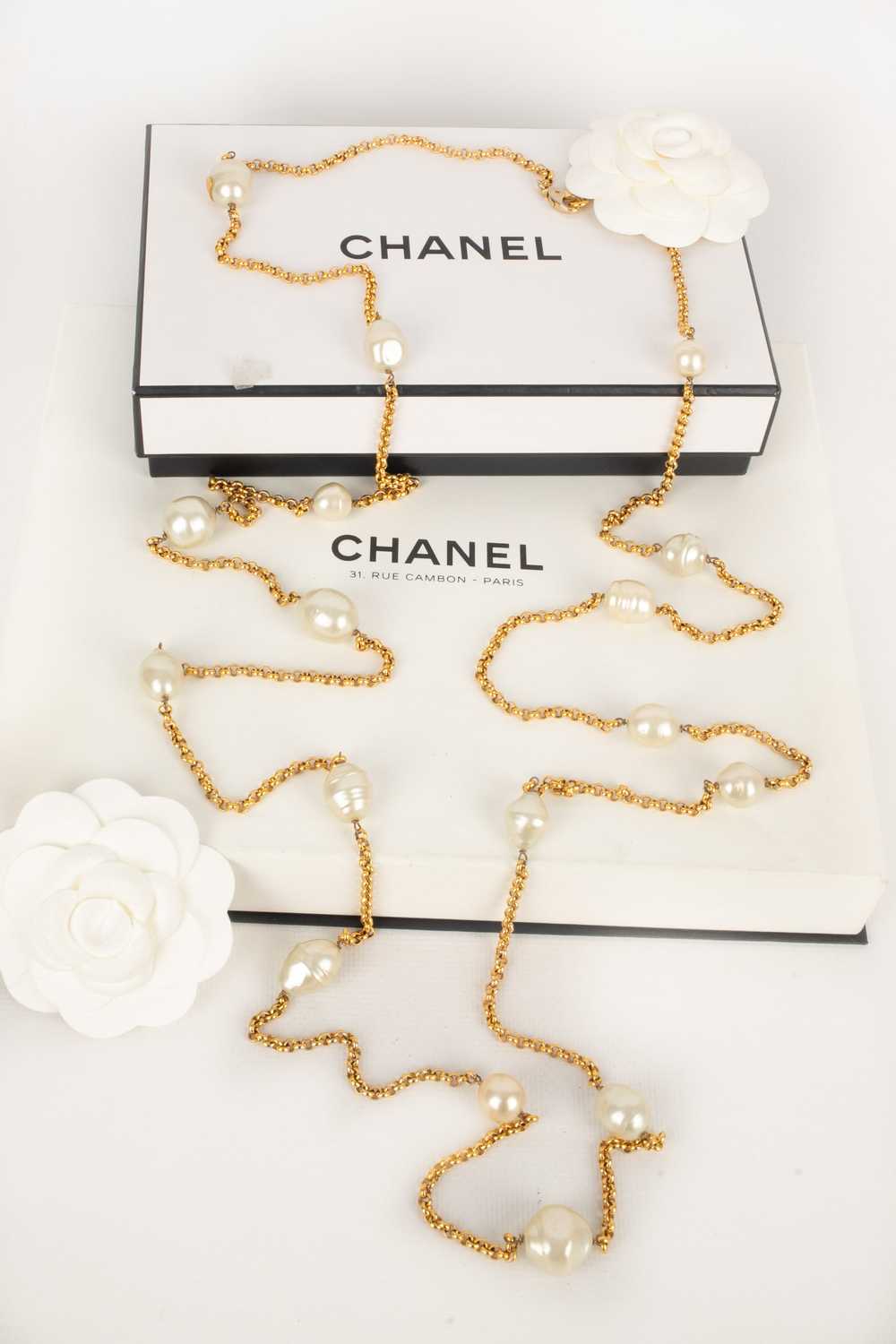 Collier de perles Chanel - image 1