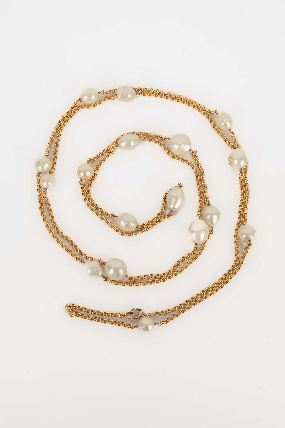 Collier de perles Chanel - image 2