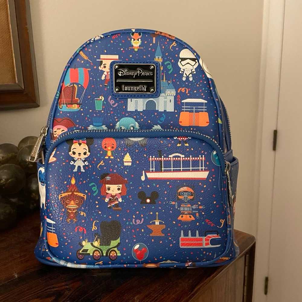 Exclusive Disney parks loungefly backpack - image 1