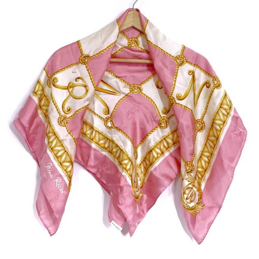 Nina Ricci Silk scarf - image 11