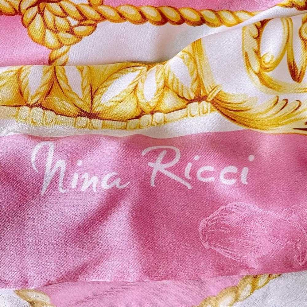 Nina Ricci Silk scarf - image 5