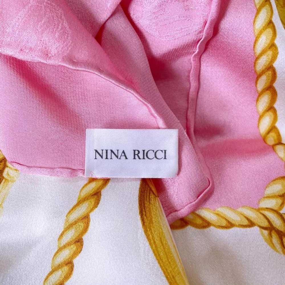 Nina Ricci Silk scarf - image 8