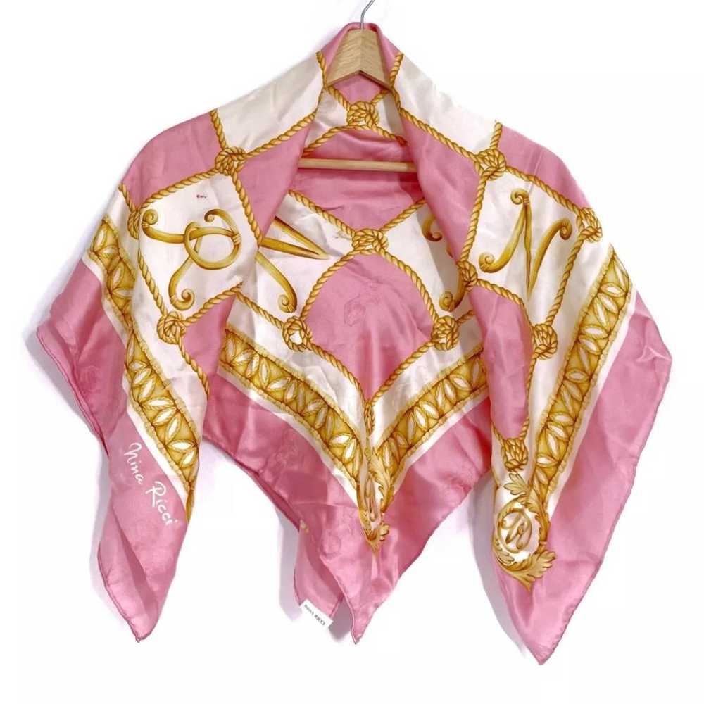 Nina Ricci Silk scarf - image 9