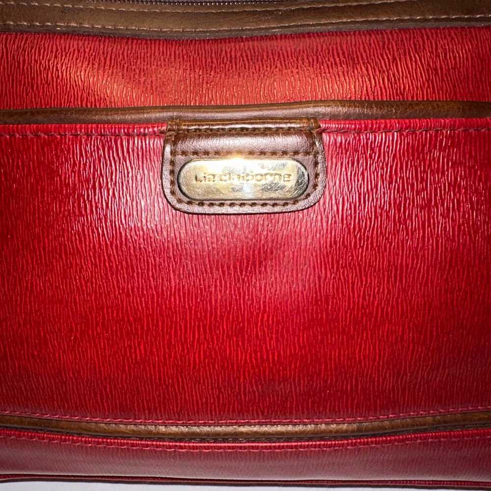 vintage liz claiborne purse -  crossbody or shoul… - image 3