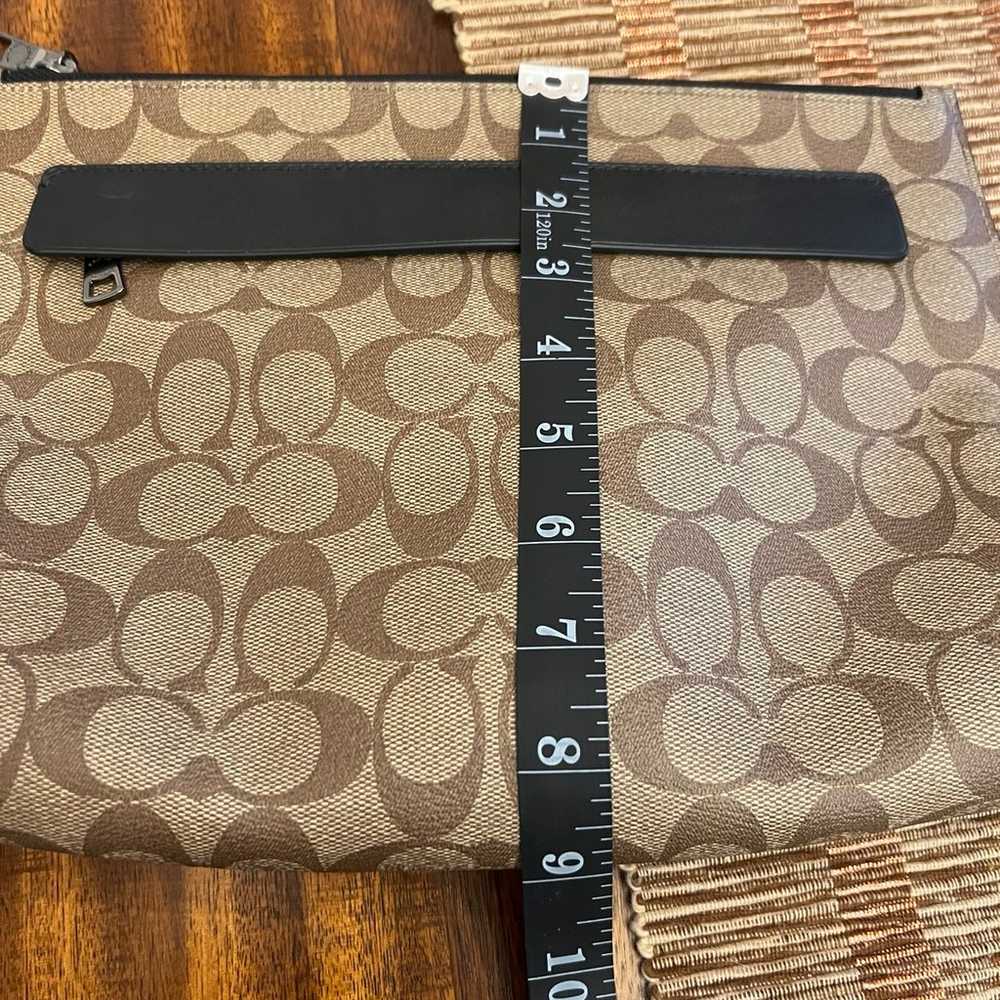 Authentic Gently used Coach Clutch. - image 3