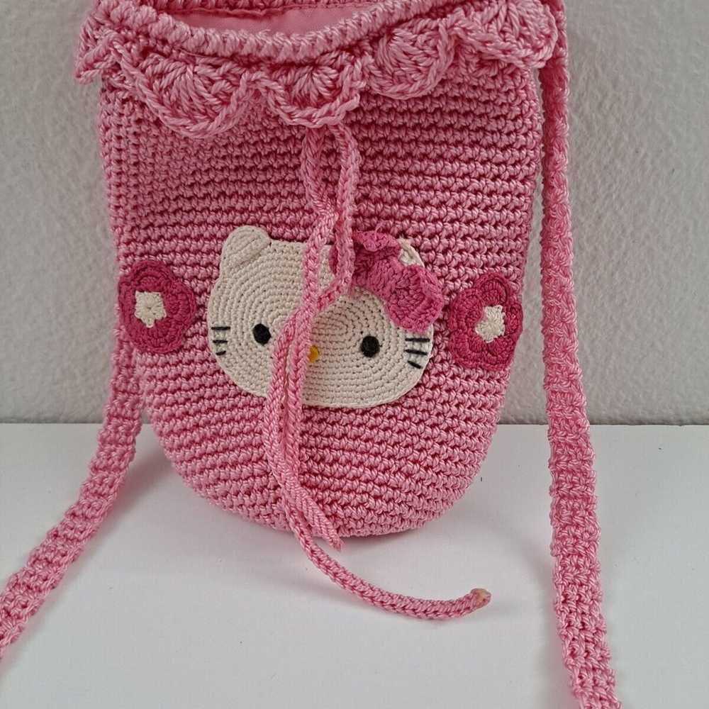 Vintage Rare 2000 Hello Kitty Sanrio Cute Pink Cr… - image 2