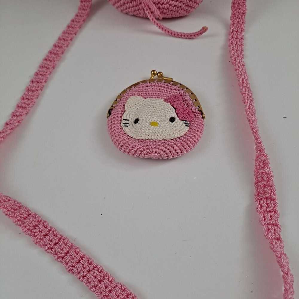 Vintage Rare 2000 Hello Kitty Sanrio Cute Pink Cr… - image 5